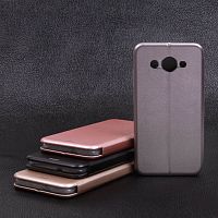 Чехол-книжка для HUAWEI Y3 2018 BUSINESS серый - фото