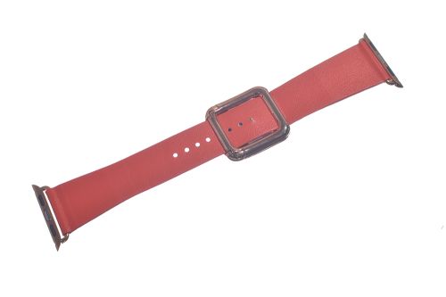 Ремешок для Apple Watch Square buckle 38/40/41mm красный оптом, в розницу Центр Компаньон фото 2