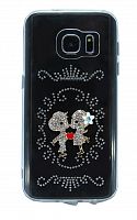 Купить Чехол-накладка для SAMSUNG G930F S7 YOUNICOU NEW стразы поцелуй PC+TPU оптом, в розницу в ОРЦ Компаньон