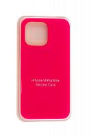 Купить Чехол-накладка для iPhone 14 Pro Max SILICONE CASE закрытый ярко-розовый (29) оптом, в розницу в ОРЦ Компаньон