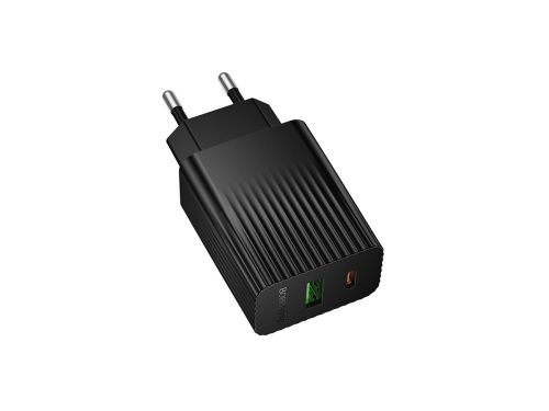 СЗУ Type-C BOROFONE BAS74A Source 1USB 3A PD20W QC3.0 черный - оптовая продажа фото 2 СЗУ Type-C BOROFONE BAS74A Source 1USB 3A PD20W QC3.0 черный - фото фото 2