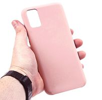 Купить Чехол-накладка для Samsung A415F A41 SILICONE CASE светло-розовый (18) оптом, в розницу в ОРЦ Компаньон