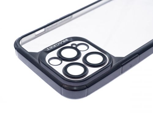 Чехол-накладка для iPhone 14 Pro Max VEGLAS Bracket Lens черный оптом, в розницу Центр Компаньон фото 3