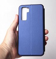 Чехол-книжка для HUAWEI Honor 30 BUSINESS темно-синий - фото