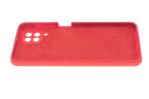Чехол-накладка для Samsung A125F A12 SILICONE CASE OP закрытый красный (1) - фото фото 3