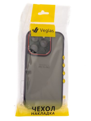 Чехол-накладка для iPhone 15 Pro VEGLAS Crystal Shield фиолетовый оптом, в розницу Центр Компаньон фото 3