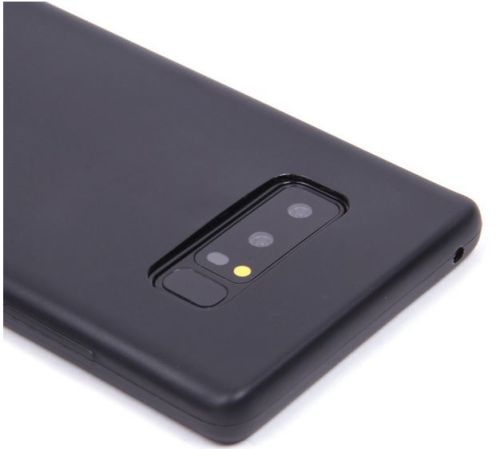 Чехол-накладка для Samsung N950F Note 8 SILICONE CASE черный оптом, в розницу Центр Компаньон фото 3