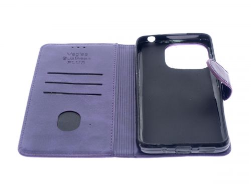Чехол-книжка для XIAOMI Redmi 12C VEGLAS BUSINESS PLUS фиолетовый оптом, в розницу Центр Компаньон фото 3