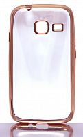 Купить Чехол-накладка для Samsung J105F J1 mini РАМКА TPU розовое золото оптом, в розницу в ОРЦ Компаньон