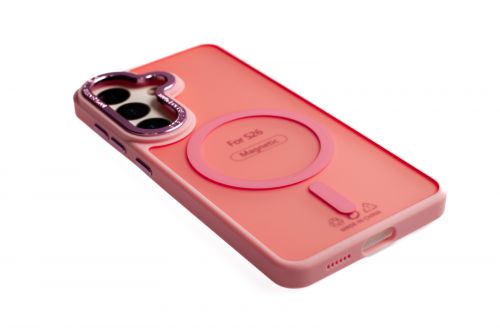 Чехол-накладка для Samsung S941 S26 VEGLAS Fog Magnetic розовый - оптовая продажа фото 3 Чехол-накладка для Samsung S941 S26 VEGLAS Fog Magnetic розовый - фото фото 3