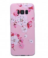 Купить Чехол-накладка для Samsung G950F S8 FASHION Розовое TPU стразы Вид 10 оптом, в розницу в ОРЦ Компаньон