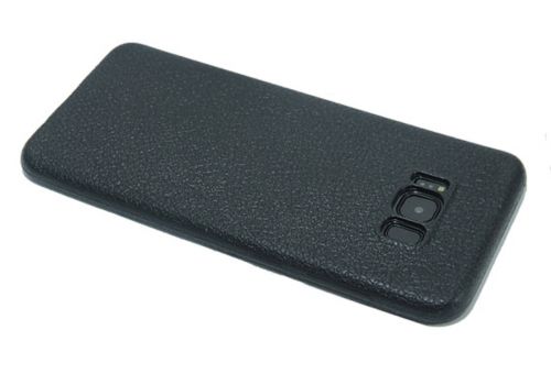 Чехол-накладка для Samsung G955F S8 Plus FASHION LITCHI TPU черный - фото фото 3