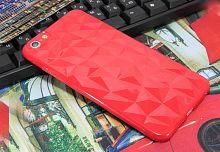 Купить Чехол-накладка для iPhone 6/6S JZZS Diamond TPU красная оптом, в розницу в ОРЦ Компаньон