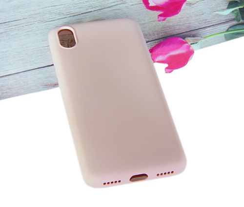 Чехол-накладка для XIAOMI Redmi 7A SOFT TOUCH TPU розовый - фото