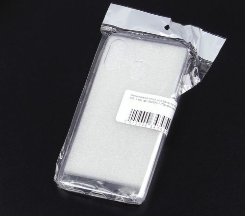 Чехол-накладка для Samsung A405F A40 FASHION TPU 1мм 008291-1 прозрачный оптом, в розницу Центр Компаньон фото 3