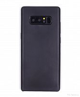 Чехол-накладка для Samsung N950F Note 8 SILICONE CASE черный - фото
