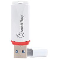Купить USB флэш карта 32 Gb USB 2.0 Smart Buy Crown белый оптом, в розницу в ОРЦ Компаньон
