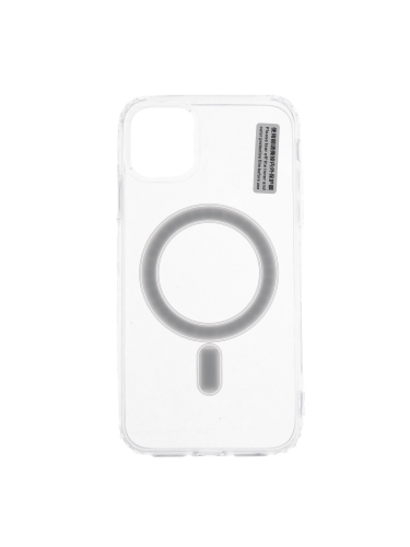 Чехол-накладка для iPhone 11 VEGLAS RIPPLE TPU поддержка MagSafe белый - фото