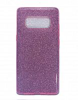 Чехол-накладка для Samsung N950F Note 8 JZZS Shinny 3в1 TPU фиолетовая - фото
