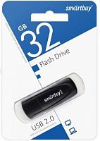 Купить USB флэш карта 32 Gb USB 2.0 Smart Buy Scout черный оптом, в розницу в ОРЦ Компаньон