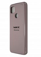 Купить Чехол-накладка для XIAOMI Redmi 9C SILICONE CASE закрытый светло-розовый (18) оптом, в розницу в ОРЦ Компаньон