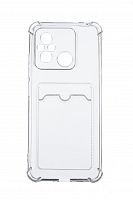 Чехол-накладка для XIAOMI Redmi 12C VEGLAS Air Pocket прозрачный - фото