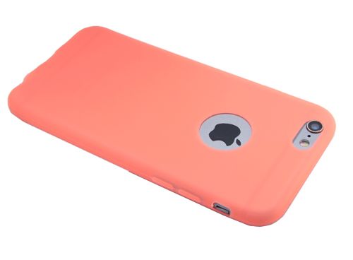 Чехол-накладка для iPhone 6/6S NEW СИЛИКОН 100% ультратон оранжевый оптом, в розницу Центр Компаньон фото 3