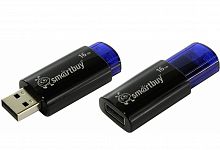 USB флэш карта 32 Gb USB 2.0 Smart Buy Click синий - фото