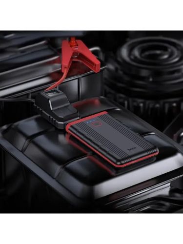 Автомобильное пуско-зарядное устройство HOCO QS5 6000mAh черный - оптовая продажа фото 4 Автомобильное пуско-зарядное устройство HOCO QS5 6000mAh черный - фото фото 4