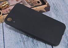 Купить Чехол-накладка для iPhone XR FASHION TPU матовый б/отв черный оптом, в розницу в ОРЦ Компаньон