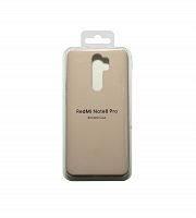 Купить Чехол-накладка для XIAOMI Redmi Note 8 Pro SILICONE CASE закрытый светло-розовый (18) оптом, в розницу в ОРЦ Компаньон