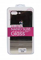 Купить Защитное стекло для iPhone 7/8 Plus 2в1 золото оптом, в розницу в ОРЦ Компаньон
