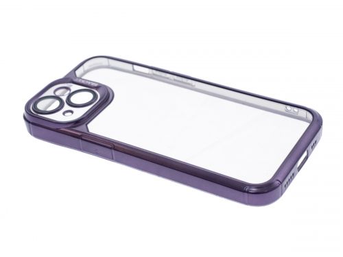 Чехол-накладка для iPhone 15 VEGLAS Bracket Lens фиолетовый оптом, в розницу Центр Компаньон фото 2