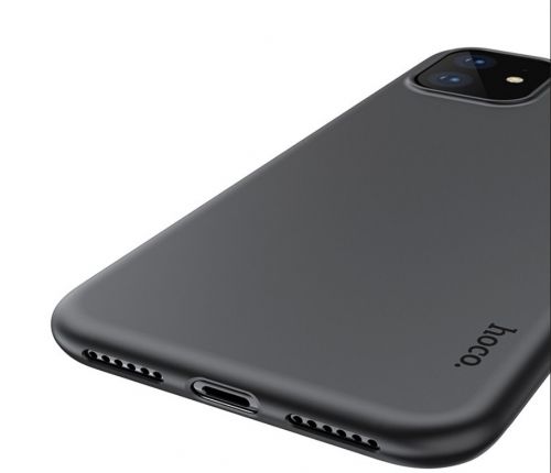 Чехол-накладка для iPhone 11 Pro HOCO THIN глянцево-черный  - фото фото 3
