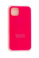 Купить Чехол-накладка для iPhone 14 Plus SILICONE CASE закрытый ярко-розовый (29) оптом, в розницу в ОРЦ Компаньон