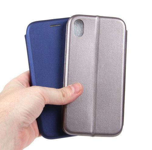 Чехол-книжка для HUAWEI Honor 8S/Y5 2019 BUSINESS серый - оптовая продажа фото 4 Чехол-книжка для HUAWEI Honor 8S/Y5 2019 BUSINESS серый - фото фото 4