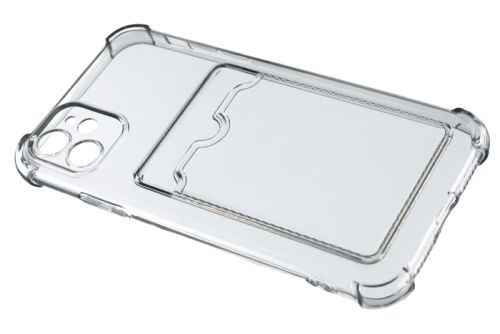 Чехол-накладка для iPhone 11 VEGLAS Air Pocket черно-прозрачный оптом, в розницу Центр Компаньон фото 2