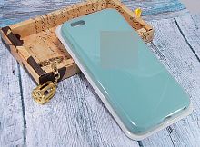 Купить Чехол-накладка для iPhone 6/6S Plus  SILICONE CASE закрытый бирюзовый (21) оптом, в розницу в ОРЦ Компаньон