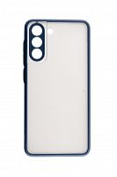 Чехол-накладка для Samsung G9900F S21 FE VEGLAS Fog синий - фото