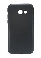 Чехол-накладка для Samsung A520F A5 2017 FASHION TPU матовый черный - фото