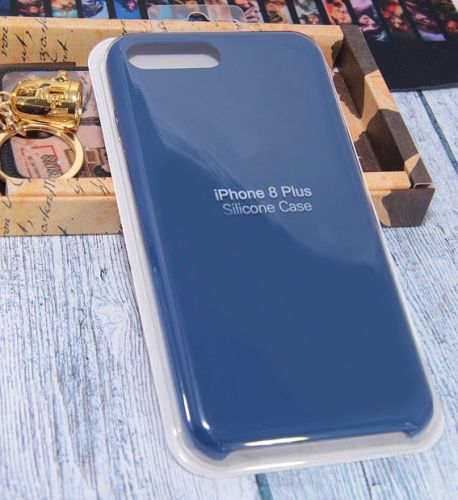 Чехол-накладка для iPhone 7/8 Plus SILICONE CASE AAA синий океан оптом, в розницу Центр Компаньон фото 2