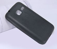 Купить Чехол-накладка для Samsung J105 J1 mini FASHION LITCHI TPU черный оптом, в розницу в ОРЦ Компаньон