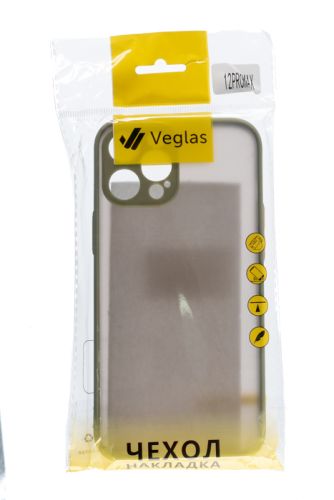Чехол-накладка для iPhone 12 Pro Max VEGLAS Fog оливковый оптом, в розницу Центр Компаньон фото 3