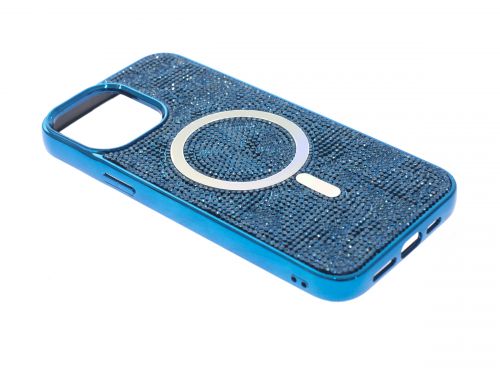 Чехол-накладка для iPhone 13 Pro Max VEGLAS Diamond Magnetic синий - оптовая продажа фото 2 Чехол-накладка для iPhone 13 Pro Max VEGLAS Diamond Magnetic синий - фото фото 2