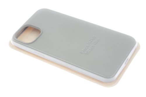 Чехол-накладка для iPhone 14 Plus SILICONE CASE закрытый молочно-белый (10) оптом, в розницу Центр Компаньон фото 2