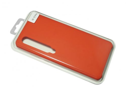 Чехол-накладка для XIAOMI Mi 10 Pro SILICONE CASE NL красный (1) - фото