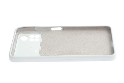 Чехол-накладка для XIAOMI Poco X4 Pro SILICONE CASE NL OP закрытый белый (9) - оптовая продажа фото 3 Чехол-накладка для XIAOMI Poco X4 Pro SILICONE CASE NL OP закрытый белый (9) - фото фото 3