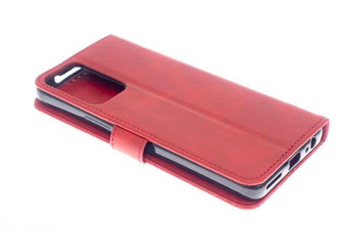 Чехол-книжка для Tecno Camon 19 Pro BUSINESS PLUS красный - фото фото 2