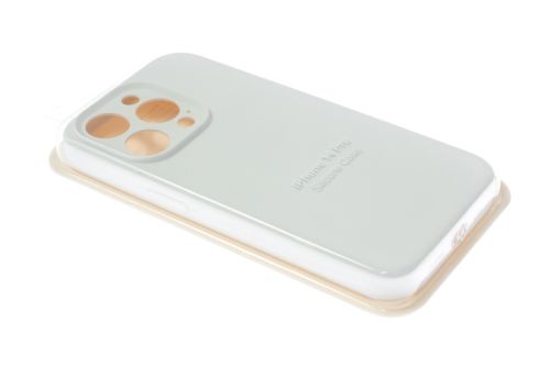 Чехол-накладка для iPhone 14 Pro SILICONE CASE Защита камеры белый (9) оптом, в розницу Центр Компаньон фото 2