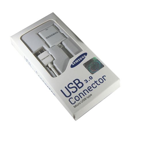 Адаптер USB для SAMSUNG Note3/USB 3.0  ET-R2 OTG ОРИГИНАЛЬНЫЙ КОРОБКА оптом, в розницу Центр Компаньон фото 2